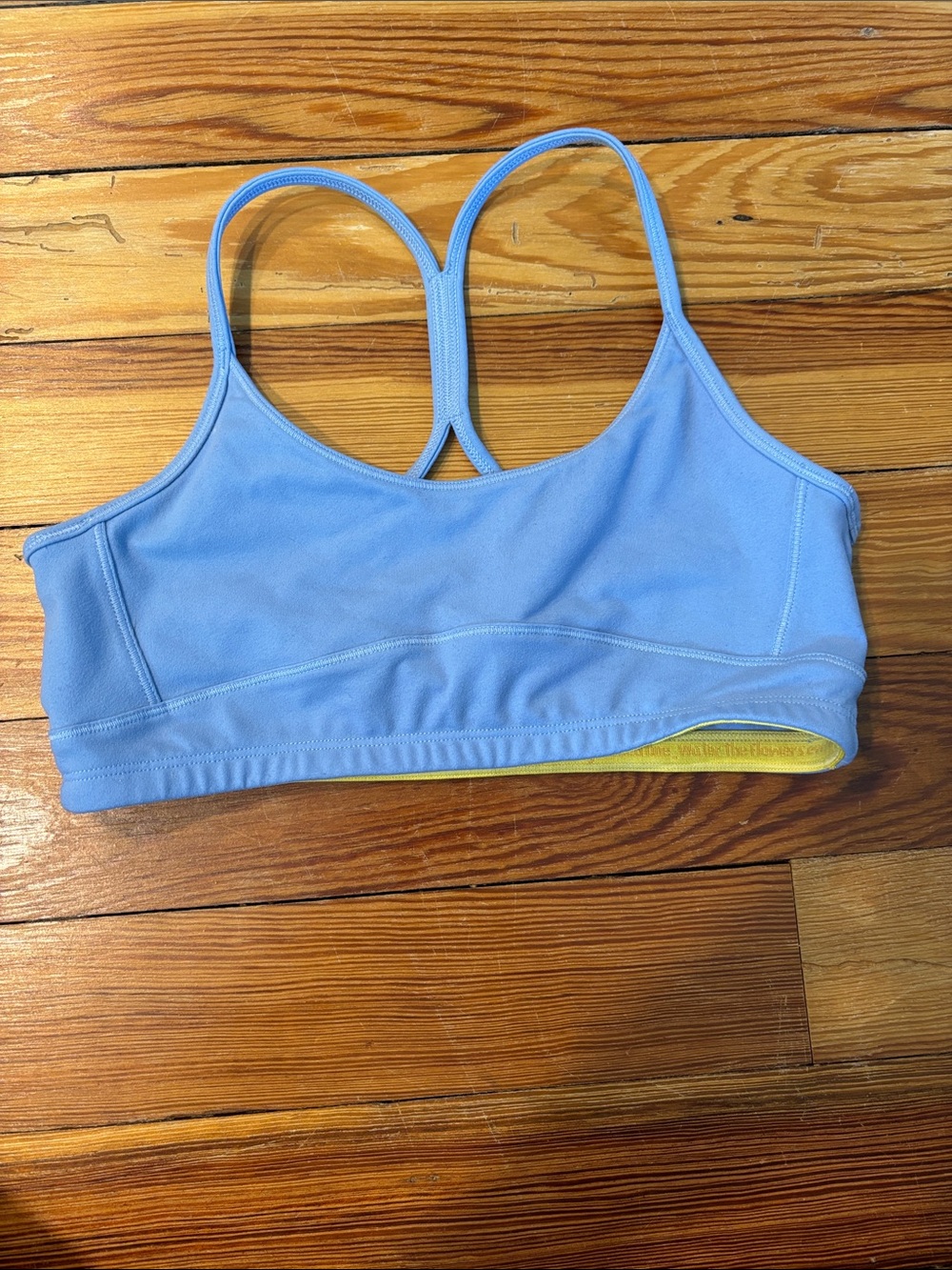 Yellowberry Light Blue girls soft Bikini Top